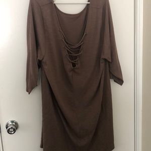 3/4 sleeve dress